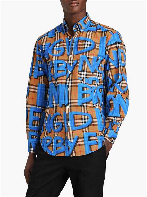 burberry graffiti shirt replica|Burberry Graffiti Shirt .